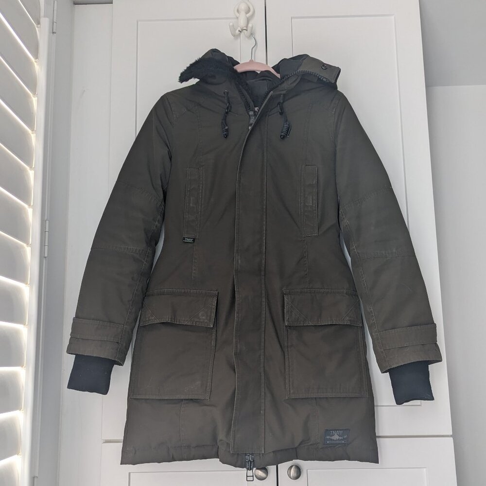 TNA Olive Green Bancroft Parka